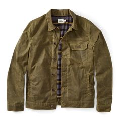 Flint and Tinder Flannel-lined Waxed Trucker Jacket | Huckberry Waxed Trucker Jacket, Waxed Canvas Jacket, Flint And Tinder, Trucker Jacket Men, Waxed Jacket, Selvage Denim, Mens Fashion Rugged, Sailing Outfit, Trucker Jacket