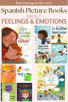 spanish picture books about feelings and emotions