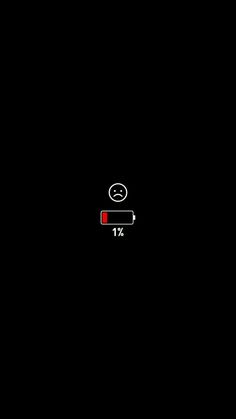 a black background with a red button and the number one on it's left side