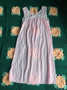 Adorable 1960s nightgown. Size Medium. Made in USA. Pink. Floral lace embroidery. Great condition! Sleeveless Lace Nightgown For Home, Vintage Nightgown With Lace Trim For Bedtime, Vintage Lace Nightgown For Sleep, Vintage Sleeveless Dress For Sleepover, Vintage Lace Sleepwear For Bedtime, Vintage Lace Sleepwear For Home, Vintage Lace Sleepwear, Vintage Lace Nightgown For Loungewear, 1960s Nightgown