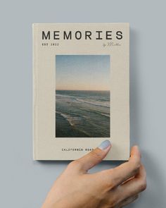 MEMORIES BY MILLIE- Branding & Editorial Design Album Photography Ideas, Cute Photobook Ideas, Books About Photography, Photography Books Ideas, Photo Album Photography, Photo Book Covers Ideas, Digital Photo Album Design, Trip Book Design