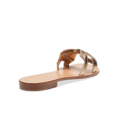 A breezy slide sandal in gold nappa, featuring an intricate, interwoven bow. 2022 Shoes, Sarah Flint, Pointe Shoes, Virtual Fashion, High Quality Shoes, Shoe Closet, Pop Up Shop, Luxury Shoes, You Bag