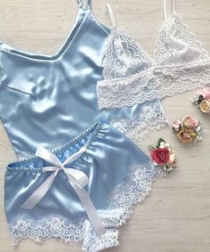 Cute Sleepwear, Outfit Chic, Lingerie Sets, Cute Pajamas, Lingerie Fashion