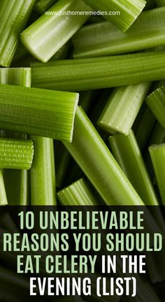 This crunchy vegetable abounds in many benefits important for the overall health of your body. For culinary use celery is usually found in soups and salads while it can be eaten in a raw state, as a snack. 1. Relieves Inflammation Due to the high levels of polyphenols and antioxidants, celery reduces inflammationand relieves joint pain.… Lemon Benefits, Body Wrap, Natural Health Remedies, Health Remedies, Herbal Remedies, Healthy Tips, Nutrition Facts, The Words, Natural Health