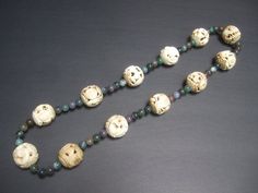 Massive Chinese Carved Zodiac Jade Beaded Artisan Necklace Zodiac Animals, Jade Bead Necklace, Artisan Necklace, Bone Jewelry, Pet Signs, Bone Beads, Bone Carving, Jade Beads, An Animal