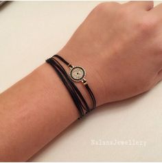 A personal favorite from my Etsy shop https://www.etsy.com/listing/256266686/wrap-black-string-evil-eye-bracelet-blue Blue Evil Eye Bracelet, Round Evil Eye, Amulet Charm, Teenager Gifts, Kids Bracelets, Hand Bracelet, Bohemian Bracelets, Bracelet Blue, Blue Evil Eye