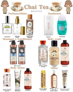 Signature Scent Ideas, Bath Stuff