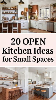 the top 20 open kitchen ideas for small spaces