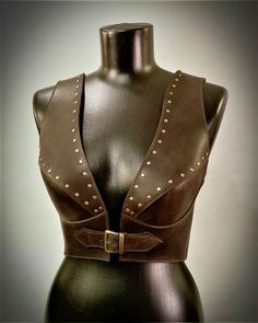 Leather Studio, Viking Costume, Leather Bra, Leather Armor, Black Witch, Fantasy Costumes, Leather Corset, Leather Projects, Studio Art