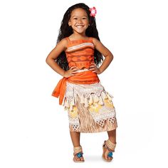 Two-Piece Moana Costume Made By Disney, Includes Skirt And Tank Top. Girls' Size 9/10, Brand New With Tags Moana Dress For Toddler, Moana Toddler Costume, Moana Dress, Moana Disney, Moana Birthday Party, Moana Birthday, Adventure Outfit, Disney Moana, Toddler Costumes