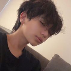 Asian Fluffy Hair, Korean Boy Hairstyle, Cholo Style, Hair Boy, Aesthetic Dress