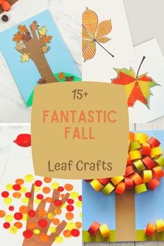 fall crafts for kids that are fun and easy to make