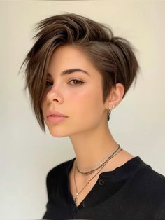 Short Pixie Bob Haircuts, Stacked Haircut, Short Punk Hair, Season Of Change, Short Pixie Bob, Spring Haircuts, Short Hair Images, Fresh Haircut, Amazing Hairstyles