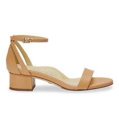 Perfect Block Sandal 30 | Sand Calf | Sarah Flint Post Pregnancy Clothes, Wedding Bridesmaids Dress, Most Comfortable Sandals, Sarah Flint, Dress For Everyday, Shoes For Me, Sand Stone, Block Sandals, Wide Heels