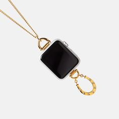 Wear your Apple Watch as a charm necklace. The Bucardo Charm Necklace accessory fits into the band slots of the Apple Watch; simply slide your wrist bands out and slide your Bucardo accessory in. Enjoy and wear your Apple Watch in a different way. Compatible with Apple Watch Series 1, Series 2 and Series 3 Not compatible with Apple Watch Series 4/5/6 Material: Constructed of Stainless Steel Fits securely into the band slots of the Apple Watch Comes with a 38" adjustable chain Stamped with our si Apple Watch Charm, Symbol Of Luck, Apple Watch Series 1, Series 3, Apple Watch Series, Accessories Necklace, Apple Watch, Charm Necklace, Slots