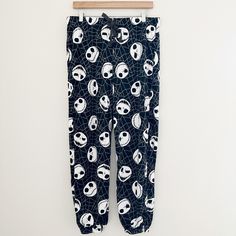 Tim Burton’s The Nightmare Before Christmas Pants Size L New, With Tag! Elastic Waist 100% Polyester Drawstring On Waist Perfect And Cozy Halloween Pants! Approx. Measurements Waist - 16” (Elastic) Length - 38” Offers Welcome Bundle To Save Follow My Instagram @Withlovewanderingjackie Halloween Pants, Christmas Pj Pants, Christmas Pants, Elf Pajamas, Reindeer Pajamas, Silk Pajamas Shorts, Old Navy Pajamas, Cozy Halloween, Button Up Pajamas