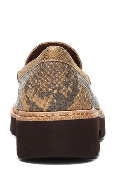 This chunky loafer adds fun to any ensemble with an animal-inspired upper, a toothy lug sole and a memory foam footbed that keeps you spirited day to night. 1 1/2" heel; 3/4" platform ( size 8.5) Memory foam cushioning Leather or genuine calf-hair (China) upper/synthetic lining/synthetic sole Imported Women's Shoes Chunky Loafer, Loafer Women, Day To Night, To Night, Calf Hair, Lug Sole, Loafers For Women, Nordstrom Rack, Women's Shoes