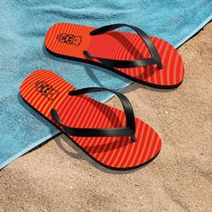 Gummmy Bare | Bright Colorful Sunset Flip-Flops Coral, Pink, Magenta, Red, Orange **See store for matching swim and apparel "Bright Colorful Sunset" Let your feet breathe! With a high quality print, these Flip Flops are a must-have item on the beach, around the house or to brighten up a special outfit on hot summer days. .: 100% Rubber sole .: 100% Polyester jersey sole cover .: Multiple sizes .: Textured black thong strap .: Runs bigger than usual MADE TO ORDER NO REFUNDS, RETURNS, OR EXCHANGES Colorful Sunset, Mens Shoes Sandals, Must Have Items, Coral Pink, Flip Flop Sandals, Hot Summer, Summer Days, Flip Flops, Shoes Sandals