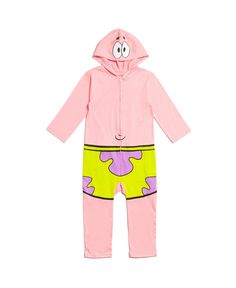 in stock Diy Patrick Star Costume, Long Sleeve Pink Onesie With Cartoon Print, Pink Long Sleeve Onesie With Cartoon Print, Long Sleeve Pink Onesie For Playwear, Pink Long Sleeve Onesie For Playwear, Fitted Pink Onesie For Loungewear, Playful Pink Long Sleeve Jumpsuits And Rompers, Playful Long Sleeve Pink Jumpsuits And Rompers, Pink Long Sleeve Jumpsuits And Rompers For Playtime