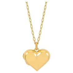 Celebrate your precious stories with our timeless, classic 'Treasured Heart' locket, suspended on our beautifully-textured, adjustable millie-grain chain and finished with our signature D&H lobster catch. The locket is handcrafted in sterling silver with a radiant yellow gold vermeil finish. Add personal photographs, precious keepsakes or a D&H Treasure inside. Locket holds two images. Locket size - 20mm. Length - 18 inches Heirloom Yellow Gold Heart Charm Locket Necklace, Heirloom Yellow Gold Locket Necklace With Heart Charm, Dainty Yellow Gold Locket Necklace With Adjustable Chain, Classic Gold Locket Necklace With Heart Charm, Classic Yellow Gold Locket Necklace With Heart Charm, Yellow Gold Locket Necklace With Adjustable Chain For Keepsake, Yellow Gold Double Heart Charm Necklace With Adjustable Chain, Classic Double Heart Locket Jewelry, Classic Yellow Gold Heart Locket Necklace