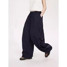 Vintage Pleated Baggy Cargo Pants: Harajuku Street Style   1Measurement In CMsizeWaist(cm)Hips (cm)Pant Length(cm)Opening CIR(cm)M641249831L6812810033XL72132102352XL76136104373XL8014010639 Japanese Street Style, Street Style Vintage, Women's Cargo Pants, Harajuku Street Style, Cargo Pants Baggy, Brown Joggers, Harajuku Street, Harajuku Women, Pants Baggy