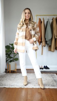 Shacket outfits | petite friendly shacket | winter outfits | winter style | fall outfits | shackets Shacket Outfits, Shacket Outfit Women, Style Fall Outfits, Outfits Leggins, Women Fall Outfits, Fall Outfits 2022, Shacket Outfit, Winter Ootd, Outfits Petite