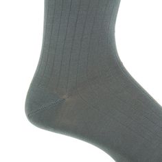 Gray-Sock Classic Fitted Gray Socks, Classic Comfortable Solid Color Socks, Comfortable Classic Solid Color Socks, Comfortable Classic Socks, Solid Socks, Sock Drawer, Wool Socks, Cotton Socks, Mid Calf