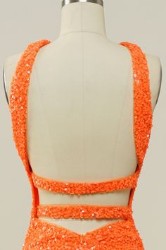 Fabric: Sequins. The fabric is high quality and comfortable for skin. Package Contents: 1x Women Dress. Occasion: Whether you are dressing it for a wedding party, prom, evening party or any other occasions, this party dress will be your lovely partner. Orange Prom Dress Long, Backless Mermaid Prom Dresses, Orange Prom Dress, Red Lace Prom Dress, Long Formal Gowns, Red Homecoming Dresses, Mermaid Prom Dress, Green Mermaid, Cross Neck