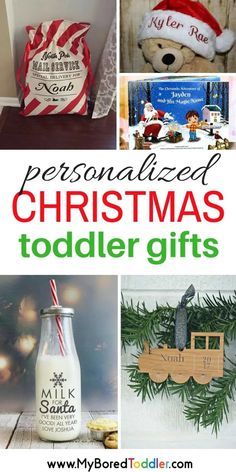 personalized christmas toddler gifts