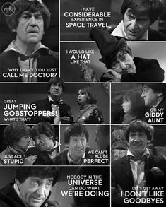 the doctor who is talking to each other with different expressions on their face and neck