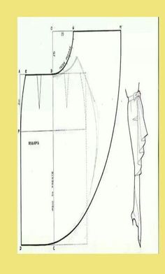 the sewing pattern for this dress is very simple