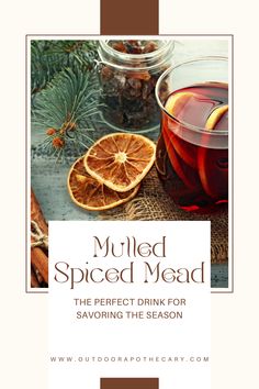 mulled spiced mead the perfect drink for savoring the season cover image