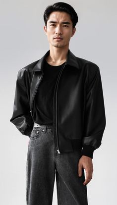 Embrace an effortless edge with our Faux Leather Zip-Through Collared Cuffed Jacket, a piece that speaks to the spirit of urban sophistication.
Crafted from premium faux leather with a matte finish, this jacket features a zip-through front and a classic collar, complementing a sharp, contemporary silhouette. Ribbed cuffs and a sleek lining elevate functionality, ensuring comfort and durability. Impeccable stitching and a smooth texture make it a staple for any modern wardrobe.
Perfect for transi Urban Sophistication, Modern Wardrobe, Urban Wear, Casual Tee, Smooth Texture, The Spirit, Uganda, Batik, Faux Leather