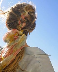 Nature Hairstyles, Hair Dos, Scarf Hairstyles