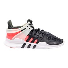 ADIDAS EQT ADV 2017 Sneaker Trainers Black Synthetic Girls UK 4.5 Black Custom Sneakers With Elastic Laces For Sports, Black Sportswear Sneakers With Laces, Adidas Eqt Adv, Black Sporty Impact-resistant Sneakers, Adidas Eqt, Trainers Black, Professional Cleaning, Adidas, Technology