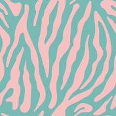 Zebra Print In Pink and Mint Pink Zebra Wallpaper, Jewellery Patterns, Leopard Print Wallpaper, Zebra Wallpaper, Fall In New York, Phone Widget, Preppy Wallpapers, Aesthetic Patterns, Random Patterns