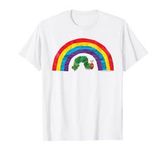 the very hungry caterpillar rainbow t - shirt