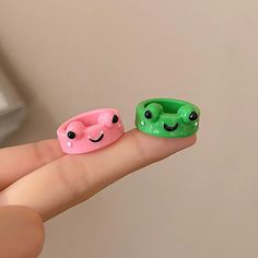 Frog Couple Rings Set | Сute Accessories- Boogzel – Boogzel Clothing Frog Couple, Frog Ring, Couples Ring Set, Cute Frog, Cute Frogs, Rings Set, Couple Rings, Significant Other, Love Symbols