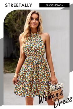 Elegant Casual Floral Sleeveless Waist Dress Summer Bohemian Print Casual Dresses Casual Multicolor Floral Print Sleeveless Dress, Patterned Sleeveless Mini Dress For Summer, Multicolor Sleeveless Mini Dress For Summer, Multicolor Sleeveless Mini Summer Dress, Casual Multicolor Print Sleeveless Dress, Colorful Pattern Sleeveless Sundress For Spring, Spring Sleeveless Sundress With Colorful Pattern, Bohemian Sleeveless Patterned Dress For Spring, Spring Colorful Pattern Sleeveless Sundress