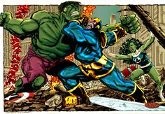 Jessica Walters, Thanos Vs Hulk, Avengers Mansion, Avengers Vs Thanos, Hulk Art, Hulk Comic, Hulk Avengers, Marvel Comics Superheroes, Aw Yeah