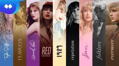 the cover art for taylor swift's red album