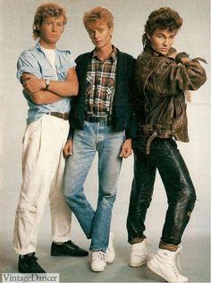 Mens Fashion 1980s, 80s Outfits Men, 1980s Mens Fashion, 80s Mens Fashion, Style Année 80, 80s Inspired Outfits, 80s Outfits