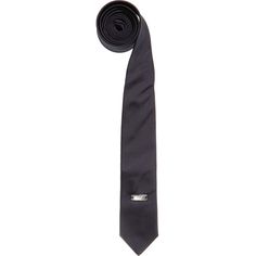 ARMANI JUNIOR Boys Navy Blue Silk Tie