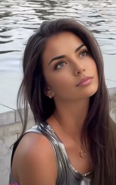 Brunette Female, Beautiful Lady Face Photography, Beautiful Brunette Woman, Brunette Models With Brown Eyes, Adriana Lima Hottest Looks, Adriana Lima Natural Face, Prettiest Woman In The World Models, Adriana Lima Best Photos, Perfect Brunette