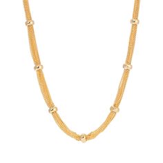 Chic and stylish, this gold tone chain station necklace from 1928 will keep your look on trend for the season. Chic and stylish, this gold tone chain station necklace from 1928 will keep your look on trend for the season.  Chain length: 18 in. with 3-in. extender Clasp: lobster-claw Metal: alloy Plating: gold tone Finish: polished Not appropriate for children 14 years old and younger. Size: One Size. Gender: unisex. Age Group: adult. Gold Multi-strand Satellite Chain Necklace, Gold-tone Satellite Chain Necklace, Gold-tone Gold-plated Satellite Chain Necklace, Gold Metal Satellite Chain Necklace, Formal Gold Station Necklace With Adjustable Chain, Classic Gold Station Necklace With Adjustable Chain, Gold Station Necklace With Satellite Chain, Rocker Chic Style, Rocker Chic