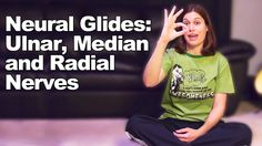 Neural Glides for Ulnar, Median & Radial Nerves - Ask Doctor Jo Tricep Stretch, Radial Nerve, Ulnar Nerve, Median Nerve, Nerve Health, Hip Flexor Stretch, Kinesiology Taping, Hand Therapy, Yoga Therapy