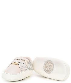 Kurt Geiger London Girls' Baby Liviah Rhinestone Embellished Sneaker Crib Shoes (Infant) | Dillard's Spring Lace-up Sneakers With Soft Sole, Spring Casual Low-top Booties, Pink Michael Kors Lace-up Sneakers, Michael Kors Pink Lace-up Sneakers, Michael Kors Lace-up Sneakers For Spring, Michael Kors Slip-on Sneakers For Spring, Michael Kors Pink Synthetic Sneakers, Michael Kors Pink Low-top Sneakers, Michael Kors Pink Round Toe Sneakers