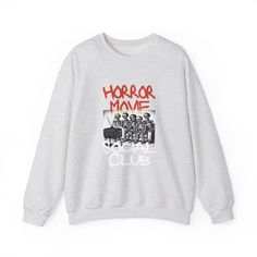 Horror Movie Social Club, Horror Movie Shirt, Halloween Shirt, Halloween Movies, Halloween Party, Horror Shirt, Halloween Sweatshirt - Etsy Horror Movie Shirts, Halloween Movies, Halloween Sweatshirt, Social Club, Horror Movie, Halloween Shirt, Halloween Party, Beauty Book, Gender Neutral