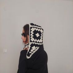 %100 Handmade Crochet Softy Balaclava for winter Please contact me for more details and colors. You can order in any color. Handmade in Turkey. Care: machine wash delicate cycle / hand wash, cold water, dry flat , do not iron. You can follow me on instagram for more inspiration and information, https://www.instagram.com/nygar.crafts/ Warm Black Bonnet For Winter, Winter Knitted Black Bonnet, Black Knitted Winter Bonnet, Winter Black Knitted Bonnet, One-size Black Bonnet For Cold Weather, Black Winter Bonnet One Size, Black One-size Bonnet For Cold Weather, Black One Size Bonnet For Cold Weather, Black One Size Winter Bonnet