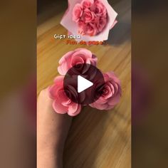 a person's foot with pink flowers on it and the caption, gift idea